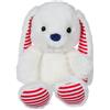 GIPSY TOYS - Peluche Les Marinières 24 cm coniglio strisce rosso crema - Peluche per bambini - - Strisce bianche, rosse071601