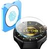 Lemxiee Pellicola Vetro Temperato per HUAWEI Watch GT 6 Pro 46mm [2 Pezzi] HD Pellicola Schermo