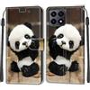 TOMYOU Cover per Honor X8A Custodia, Flip Caso Antiurto Portafoglio Custodia, Premium PU Pelle Cover compatibile Honor X8A