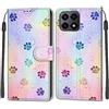 TOMYOU Cover per Honor X8A Custodia, Flip Caso Antiurto Portafoglio Custodia, Premium PU Pelle Cover compatibile Honor X8A