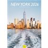 Edition Seidel Calendario Premium New York 2026 formato DIN A3 da parete USA Big Apple Manhattan Metropole Skyline Rainer Mirau