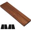 Rebanky Poggiapolsi Tastiera Legno 30cm Cuscinetto da Polso Legno Poggia Polsi per Tastiera per Accessori e Prodotti per L'ufficio Gaming con Rivestimento Antiscivolo per 60 Tasti