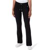 Juicy Couture Apollo Low Rise Pants-Jersey Trainingshose Sweathose für Sport Freizeit Fitness mit Tunnelzug in Versch. Farben Pantaloni Casual, Nero, XL Donna