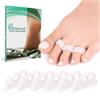 Pedimend 3 pair of silicone toe separators