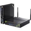 GMKtec K10 Mini PC Workstation, Intel Core i9-13900HK (14C/20T, fino a 5,4 GHz), Mini Computer con 64GB DDR5 e 1TB SSD, Quad-Screen, 8× Porte USB/COM/HDMI/DP per Ufficio e Business