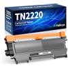 Halloya TN2220 Compatibili Cartucce di Toner Sostituzione per Brother TN2220 TN2010 per MFC-7360N MFC-7460DN DCP-7055 DCP-7055W DCP-7065DN HL-2240 HL-2130 HL-2132 HL-2135W HL-2250DN (1 Nero)