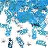 Ieron Happy Birthday Coriandoli Blu Decorazione da tavola Coriandoli Coriandoli Stelle filanti Coriandoli Glitter Decorazione di Compleanno