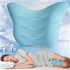 Ainiv Cuscino pe Ortopediche per Traversine, Cuscino Per Gambe Ortopedico In Memory Foam, Cuscino per Gambe e Ginocchia, Alibrato Per Dormire Sul Fianco (Blu)