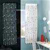 Delindo Lifestyle Tenda per finestre fluorescente Magia, 145x175 cm, adatta a stanza dei bambini, tendina bianco moderna