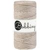 Bobbiny Filato macramè, 3 mm, 100 m, colore beige