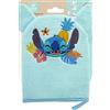 Disney Baby - Guanto da Lavaggio per Bambini- Morbido Guanto da Bagno, Doccia Ultra Morbida - Ricamo Lilo & Stitch - Adatto per Corpo, Viso - Salvietta - Accessorio Lavabile per l'Igiene della Doccia