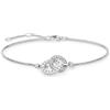 Thomas Sabo Women Bracelet Together Forever Zirconia 925 Sterling Silver A1551-051-14-L19,5V