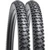 YUNSCM 2-PCS 26 pollici Montagna bicicletta pneumatici 26x2.40/58-559 Compatible with bicicletta 26x2.35 26x2.40 pneumatici (Y-1223)