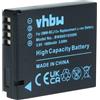 vhbw 1x batteria compatibile con Panasonic Lumix DMC-LX5, DMC-LX7, Leica D-Lux 5, D-Lux 6 fotocamera (1000mAh, 3,6V, Li-Ion), infochip - Sostituisce BP-DC10, BP-DC10E, DMW-BCJ13