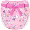 LittleForBig Silky Adult Ribbon Omutsu Pannolino Copertura Lavabile Regolabile Riutilizzabile Impermeabile - Baby Usagi & Bella Pattern Rosa M