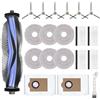 Heykewi Set di accessori per LEFANT M3 Ultra/M3/M3 Max/M3 Gen2 robot aspirapolvere, 1 spazzola principale, 6 spazzole laterali, 4 filtri Hepa, 2 sacchetti base, 6 salviette, 1 spazzola per la pulizia
