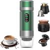 Aischens Macchina da Caffè Portatile per Auto,Macchinetta da Caffè da Viaggio con Riscaldamento Elettrico USB-C,Compatibile con Capsule NS e caffè Macinato,80ml Minibevitrice per Ufficio ed Escursioni