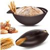 Farerkass Stampo Plumcake Stampo Pane Cassetta Silicone Antiaderente Ciotola Per Pane Ovale 3 In 1 Teglia Plumcake Pane In Cassetta Temperatura Max 230°C Multiuso Per Pane Torte E Pasticcini