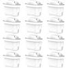 GLACIER FRESH Cartucce Filtranti per Acqua, Compatibili con Brita® Maxtra+® Plus, Maxtra Pro® All-in-1, Brita® Mavea® Maxtra+®, Style®, Marella®, Elemaris®, Riduce PFOA/PFOS (12)
