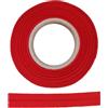 ME:NaMa Nastro sbieco in 100% cotone - 10 m x 25 mm (piegato) - Nastro di alta qualità - Nastro sbieco - Ideale per cucito fai da te - Prodotto in Belgio su un rotolo (rosso scuro)