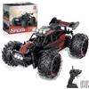 Carox Auto radiocomandata, 2,4 GHz, 25 km/h, auto radiocomandata, 1:18, fuori, con fari e illuminazione del telaio, controllo remoto, regalo di compleanno per bambini