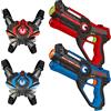 FORHISHER Pistole Laser Tag Bambini e Gilet,Pistole Laser Game con Pettorina per 2,Pistole laser Giocattolo per 3 4 5 6 7 8 9+ Anni Ragazze dei Ragazzi