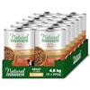 Trainer Natural Trainer Medium-Maxi Cibo Umido per Cani Adulti - Paté con Vitello 12 x 400g