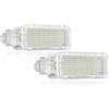 TitanAuto 2pcs Luce Bagagliaio LED Compatible for Audi A4 Cayenne B6 B7 B8 2006-2020 CC Q5 (8R) 2009-2012 TT (8N/8J) Coupe/Roadster 2000-2012 Lampada vano Bagaglio 6000K Bianco Illuminazione Interna