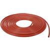 Hihaha Tubo Silicone Aspirazione Auto 1 Pz Alta Temperatura 50FT 6mm ID | Rosso 10mm OD 2mm Spessore Pressione Lavoro 43PSI Pressione Scoppio 100PSI -40°C A 220°C Per Turbocompressori E Lavavetri