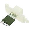 A ABSOPRO Resistore Motore Ventilazione Per Ford Escape 13-19 1 Pezzo | Bianco Argento Verde, Plastica E Metallo, 109x80x38mm, AV1Z-18591-A, CV6Z-18591-A, Per Ford Fiesta 14-19