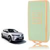TOOMUME Cover Chiave, Guscio Chiave Carta Adatto per Renault Scenic 4 Megane Talisman Koleos Kadjar Clio Captur Espace Zoe Arkana Dacia Duster, Custodia Chiavi Telecomando Copri Chiavi - Smart Key