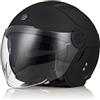 TORC Casco Moto Jet Casco Scooter con Doppia Visiera Omologato ECE 22-06