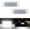 BHZNGD Luci Targa, 2 Pezzi Nessun Errore Luce Targa a LED Compatibile con Vauxhall Opel Zafira B Vectra C Corsa D Astra H Tigra Twin Top B Insignia Adam Cascada Meriva A Lampade Posteriori