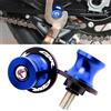 QJY-Motor Part-Store 2pcs M8 Moto Nottolini Cavalletto 8MM Bobine Universal | Per CBR600RR CBR650R CBR1000RR 2004-2023 CBR650F CBR500R CBR250RR CBR954RR CBR900RR - Blu