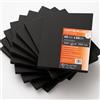 OFITURIA Pannello in Schiuma Nero Adesivo 40x60 cm Pack 6 pz, Lastra di Polistirene Espanso Leggero e Rigido, Foamboard Multiuso a Taglio Facile, Ideale per Lavoretti, Modelli ed Esposizioni, 5 mm