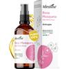 Idealine Olio di Rosa Mosqueta Puro 60ml, Olio Viso Antirughe, Nutriente e Rigenerante, Per Viso e Corpo, Antiossidante con Vitamine E, A e K, Made in Italy