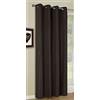 Gardinenbox Tenda Oscurante, con Occhielli in Micro Raso, Opaca 20405, 20405, Marrone, HxB 225x140 cm