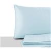 Giovanni Dolcinotti MADE IN ITALY Giovanni Dolcinotti | Set 2 Federe Cuscino Letto Matrimoniale e Singolo 40x70 cm - 100% Cotone - Made in Italy - Colore Frozen