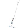 Amazon Basics Mocio Spray, 1 Mocio e 1 Panno in microfibra Riutilizzabile, Blu e Bianco