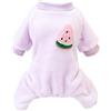 Izefia Maglione del Cani Vestiti Felpa del Cane Lana Invernale Camicia del Sudore Caldo 4 Gambe Jumpsuit Pigiama Maglione per Il Piccolo Cane Gatto Medio