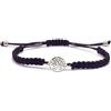 Storela Bracciale Storela artigianale in argento placcato, Albero della Vita personalizzato. Perfetto per donne e uomini, ideale per amicizia, anniversari, regali familiari, e accessori festival.