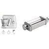 Kenwood Titanium Chef Baker XL KVC65.001WH, Impastatrice Planetaria con Bilancia Integrata & KAX980ME Accessorio Sfogliatrice per Impastatrice Planetaria, Acciaio Inossidabile