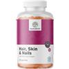 HealthyWorld Hair, Skin & Nails - 120 Gommose - C, E, Biotina e Collagene | Caramelle Gommose per Capelli, Pelle e Unghie - 2 mesi di Scorta - Gusto Agrumi - Senza Glutine