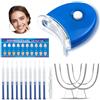 Satificer 10 Pezzi Sbiancamento Denti Kit,Set Sbiancante per denti a Casa,Efficace Gel Sbiancante Denti,Sbiancare i Dentali a Uso Domestico,per Uso Quotidiano Semplice