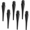 ShiJiuYou 100 PzPunte Freccette, Darts Punte Morbide per Freccette, Punte per Freccette in Plastica di Ricambio con Filettatura 2BA(Nere)