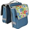 Fischer bambini Borsa per portapacchi bicicletta, Blu, 4 x 28 x 35 cm, 6 litri 86263