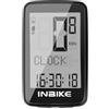 INBIKE Ciclocomputer Senza Fili USB Batteria Ricaricabile Contachilometri Wireless con LCD Display Retroilluminato Digitale Controllo Tattile Trasmissione del Segnale 2.4G Cadenza