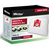 McFilter | 16 sacchetti per aspirapolvere adatti per Bosch BSGL3 BGL32200 BGL3A BGL3B BGL3C BGL25A100 | con filtri | sacchetti filtro in pile | 5 strati