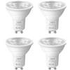 Lepro Lampadina LED GU10, Bianco Naturale 4000K, Lampadina GU10 da 630lm, 6W Equivalente a 80W, Fascio Ampio 38°, Lampadine LED a Risparmio Energetico, Confezione da 4