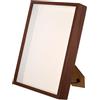 SHACHENH Cornice portafoto 3D da riempire 3D A4, profondità da riempire 3,5 cm, con pannello acrilico trasparente, per medaglie, regali, fiori secchi, vetrina, 21 x 29,7 cm, marrone